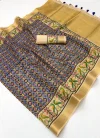 Patola By Girnar Viscose Cotton Weaving Patola Sarees